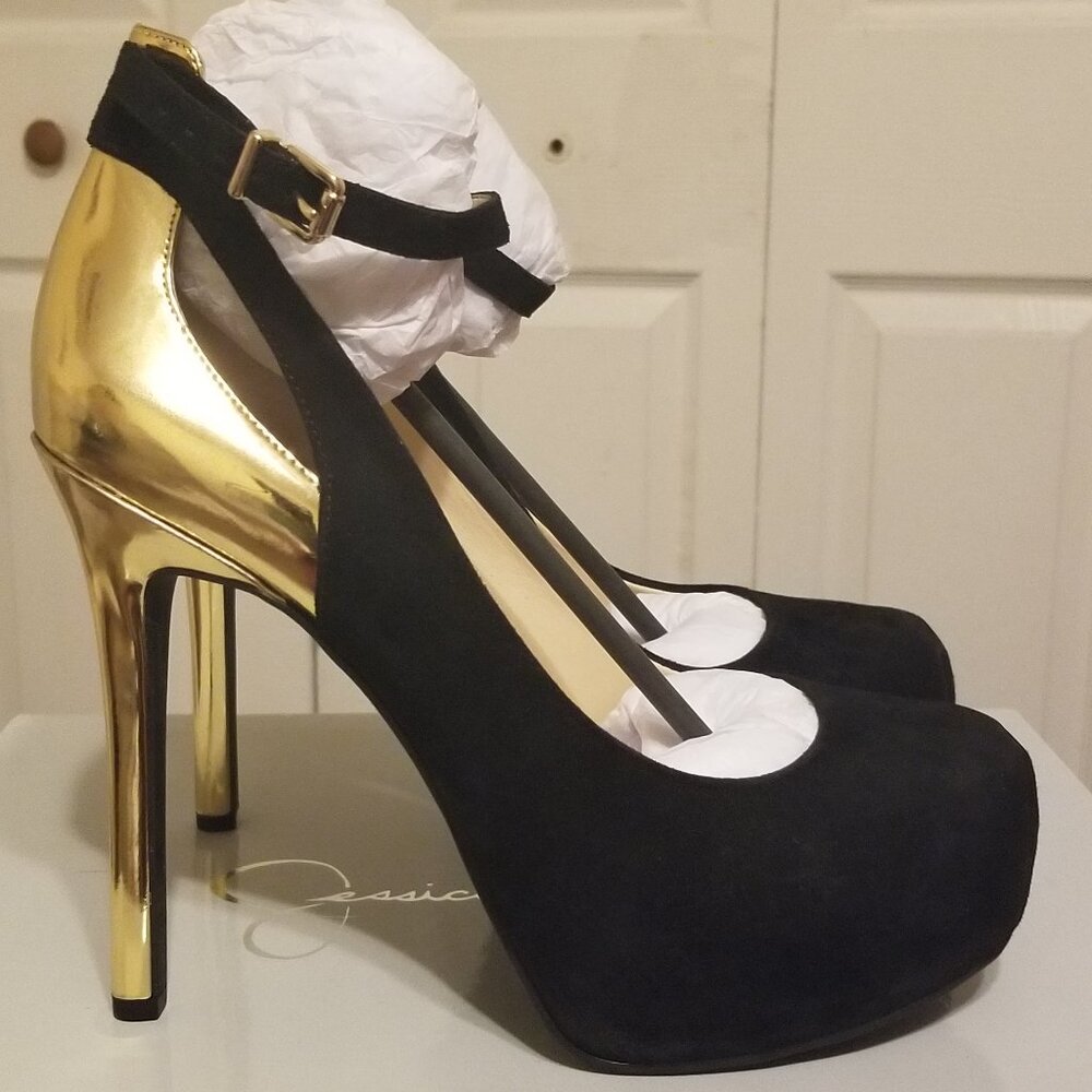 SALE! Jessica Simpson Women's Ravenns Platform Pump Size 10 - Picture 7 of 9